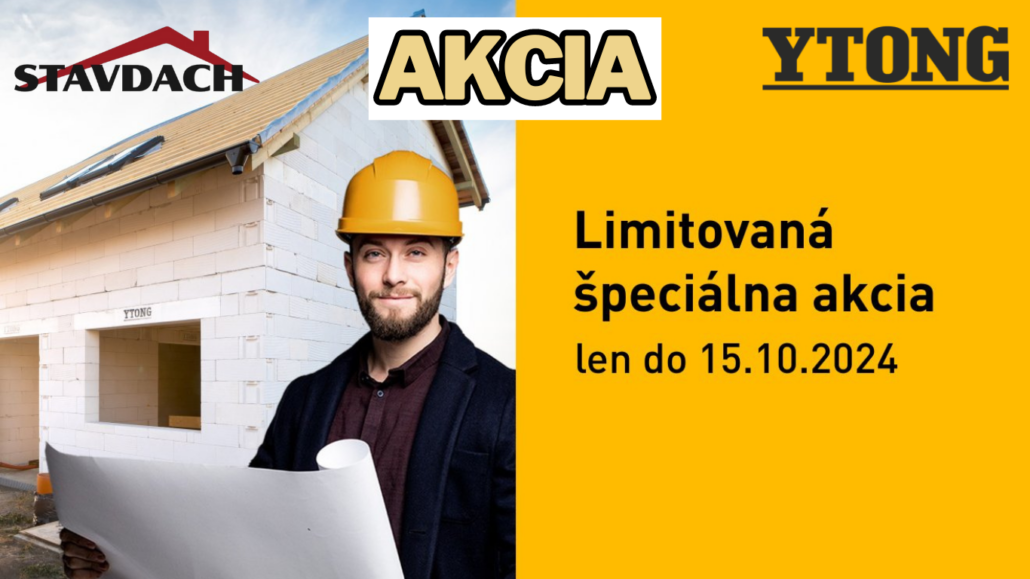 Limitovaná špeciálna akcia – YTONG